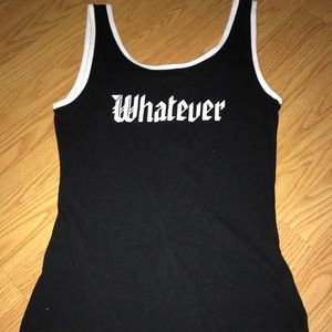 “WHATEVER” bodysuit!